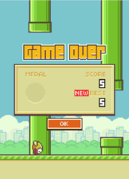 《扑翼小鸟(Flappy Bird)》游戏截图3