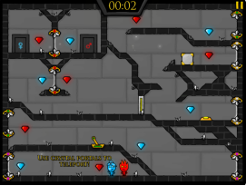 《森林冰火人4：水晶神庙》游戏截图2