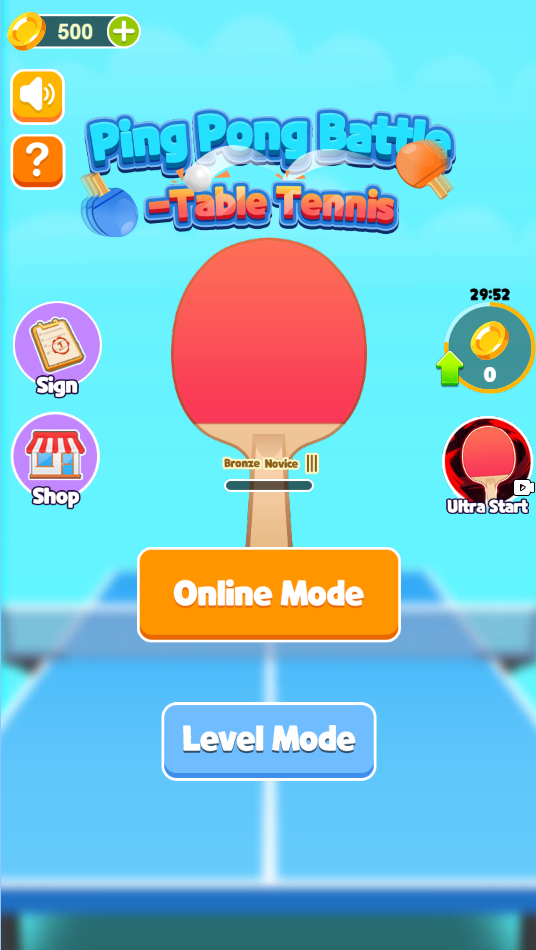 《乒乓大冲关(Ping Pong Go)》游戏截图3