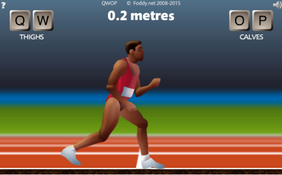《奎沃普赛跑(Qwop)》游戏截图1
