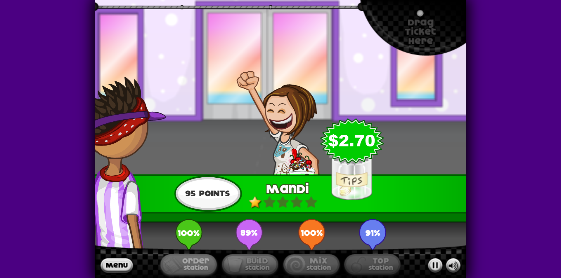 老爹冰淇淋店游戏截图2 老爹冰淇淋店游戏截图2