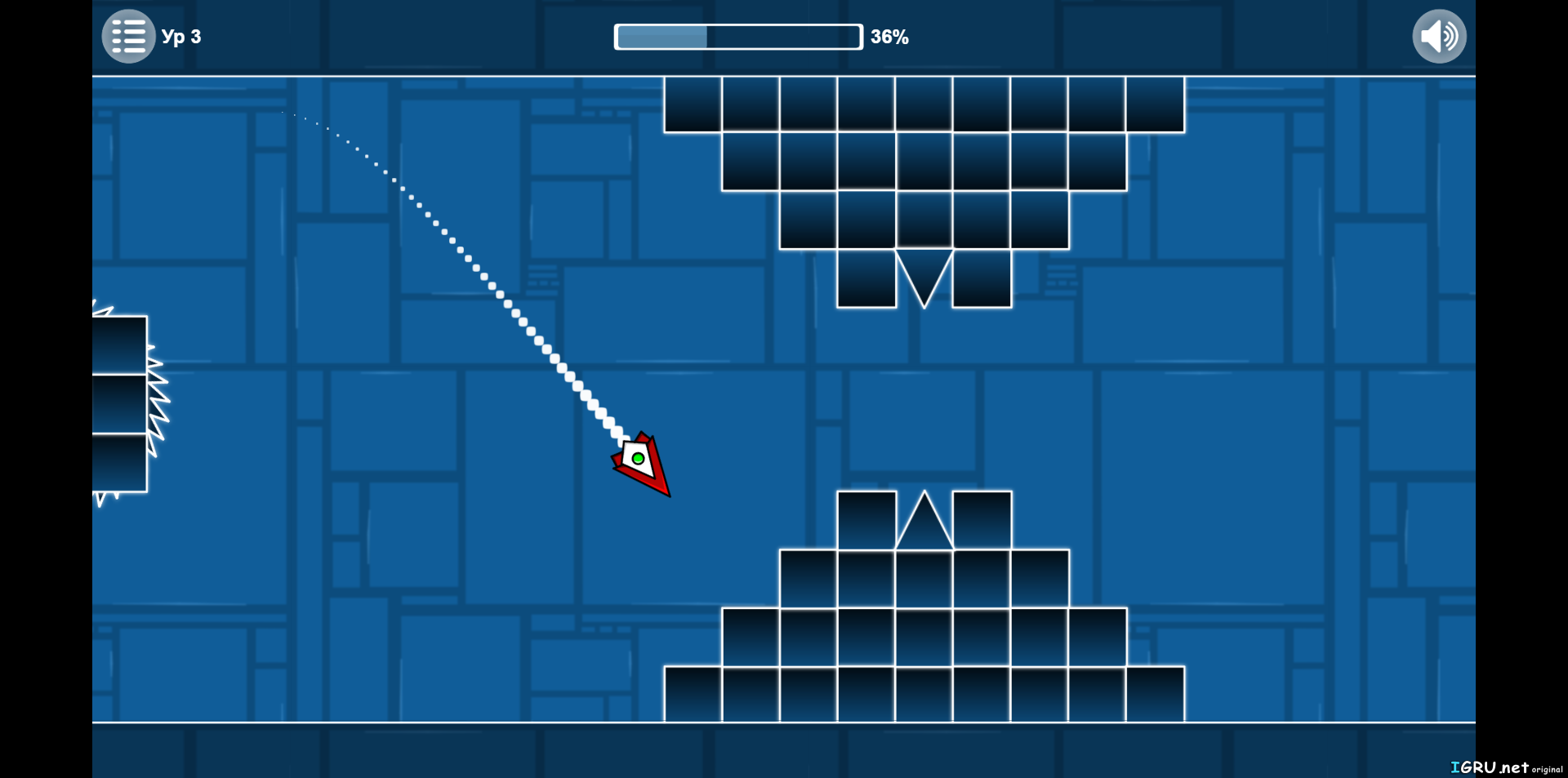 《几何冲刺：硬核》游戏截图3