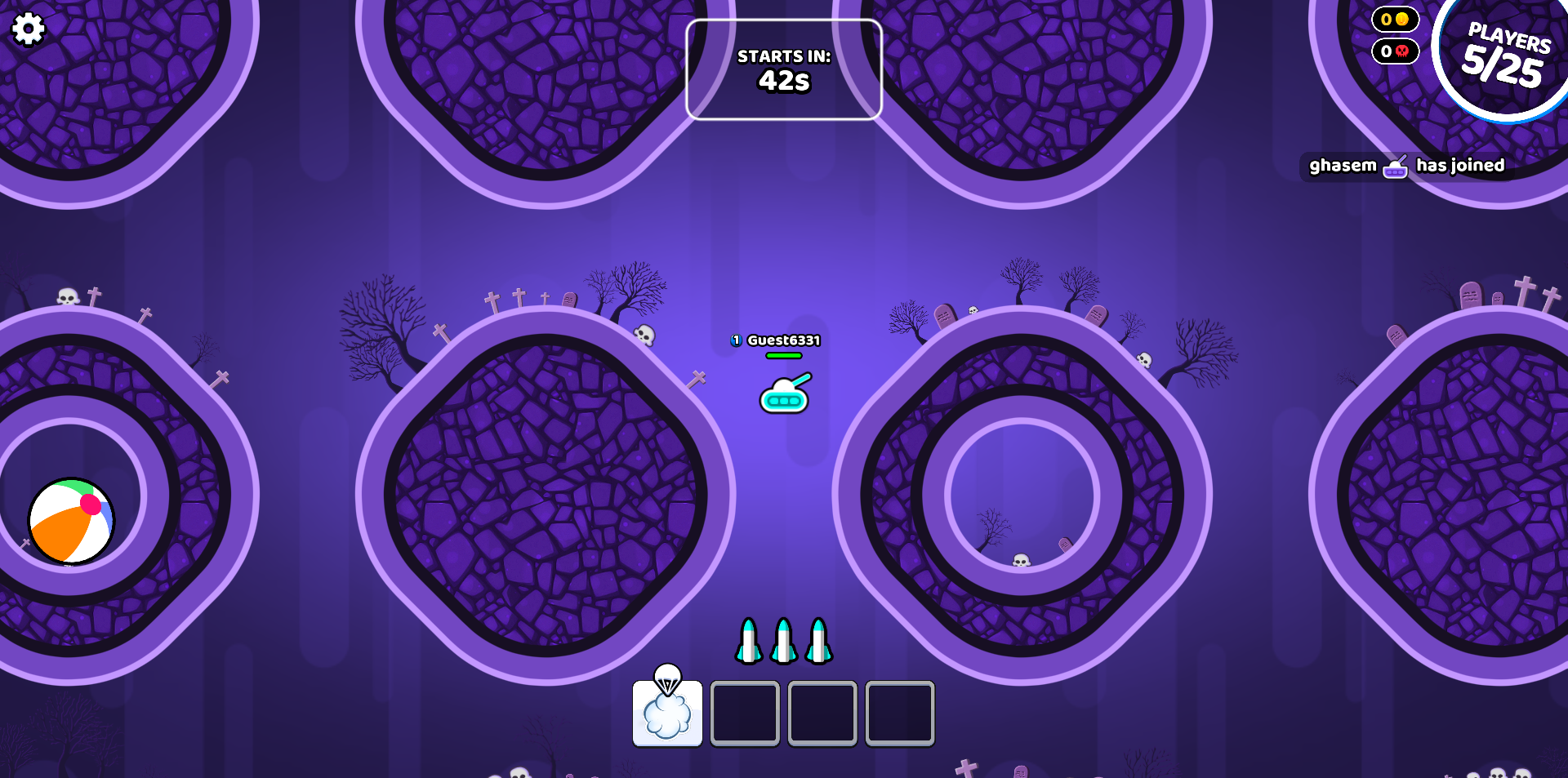 《火箭机甲大乱斗(RocketBotRoyale)》游戏截图1