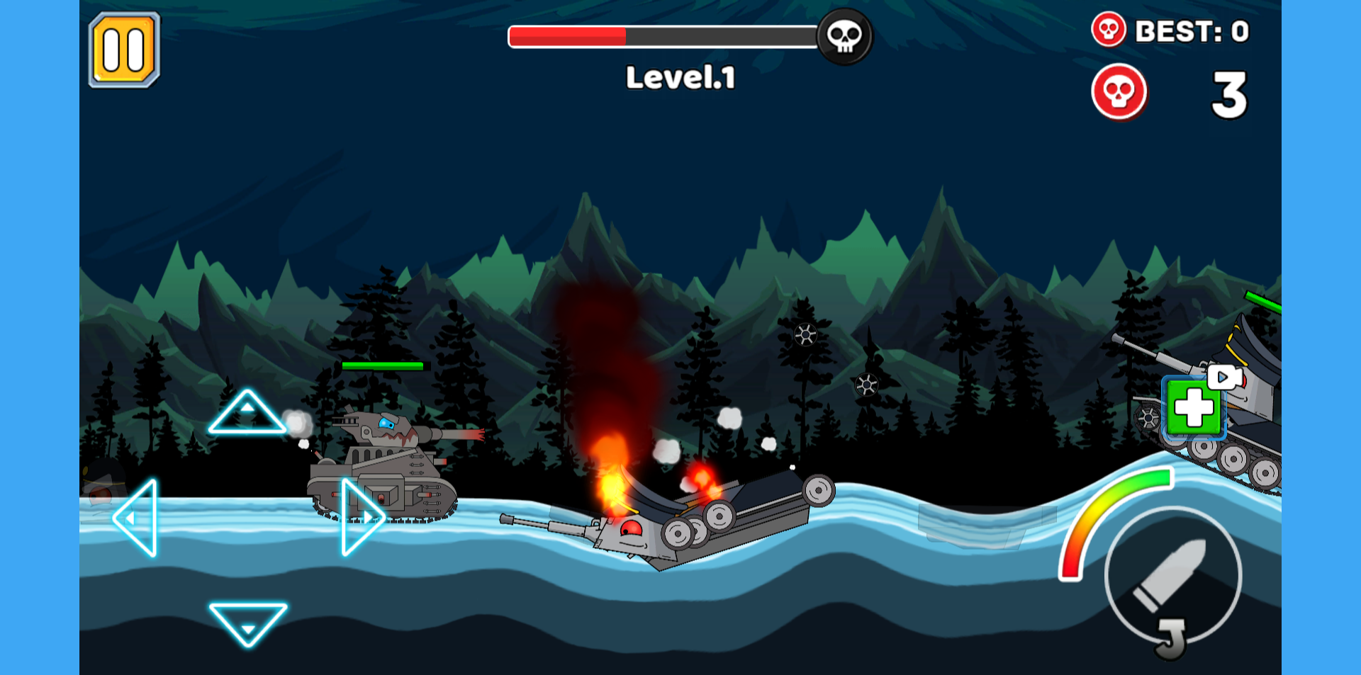 《坦克钢铁之战(Battle Of Tank Steel)》游戏截图1