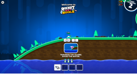 《皇家火箭机器人(Rocket Bot Royale)》游戏截图2