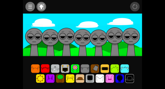 《斯普伦奇旋律(Sprunki)》游戏截图1