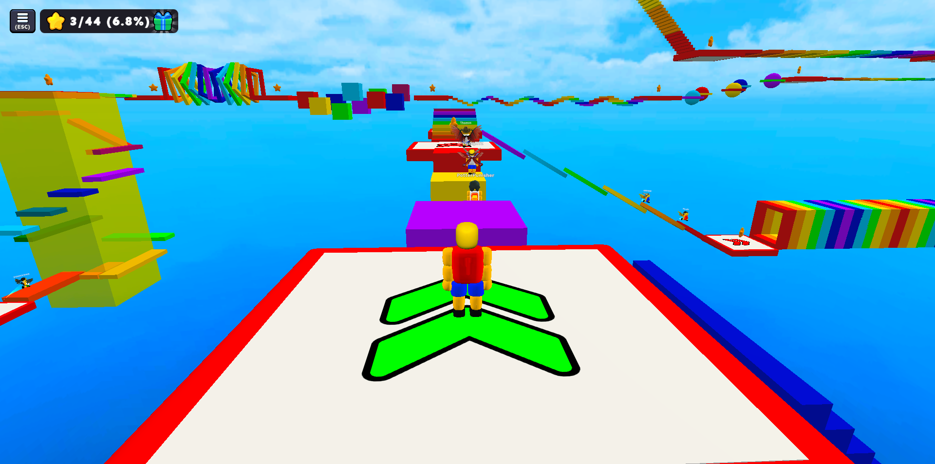 《极速攀塔(Obby Tower Parkour Climb)》游戏截图3