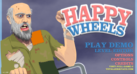 《死亡独轮车(Happywheels)》游戏截图1