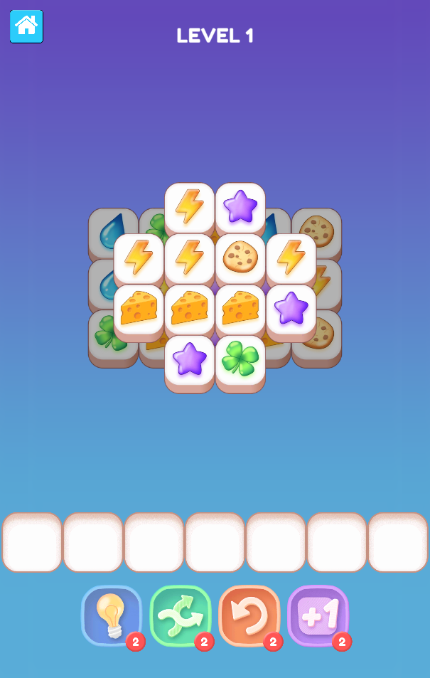 《咖啡馆瓷砖消消乐(Tile Match Cafe)》游戏截图2