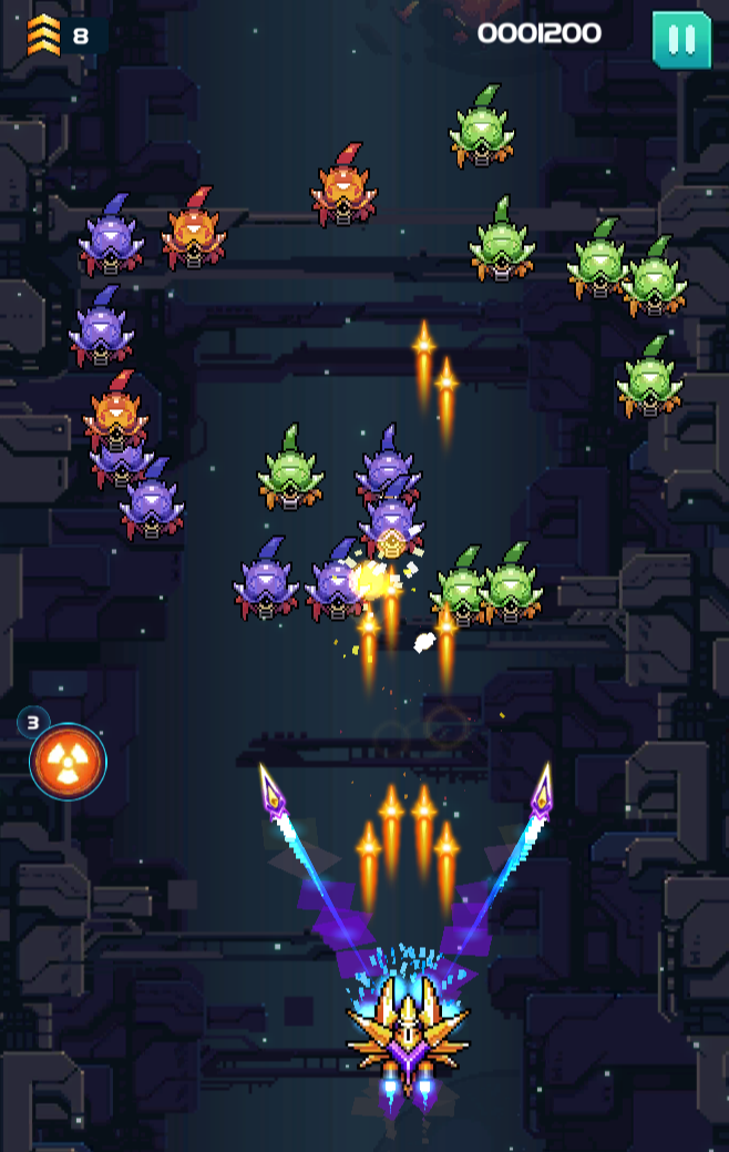 《Galaxiga》游戏截图3