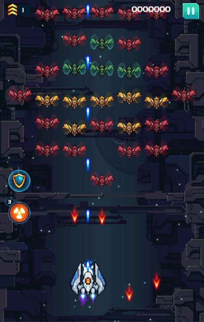 《Galaxiga》游戏截图2