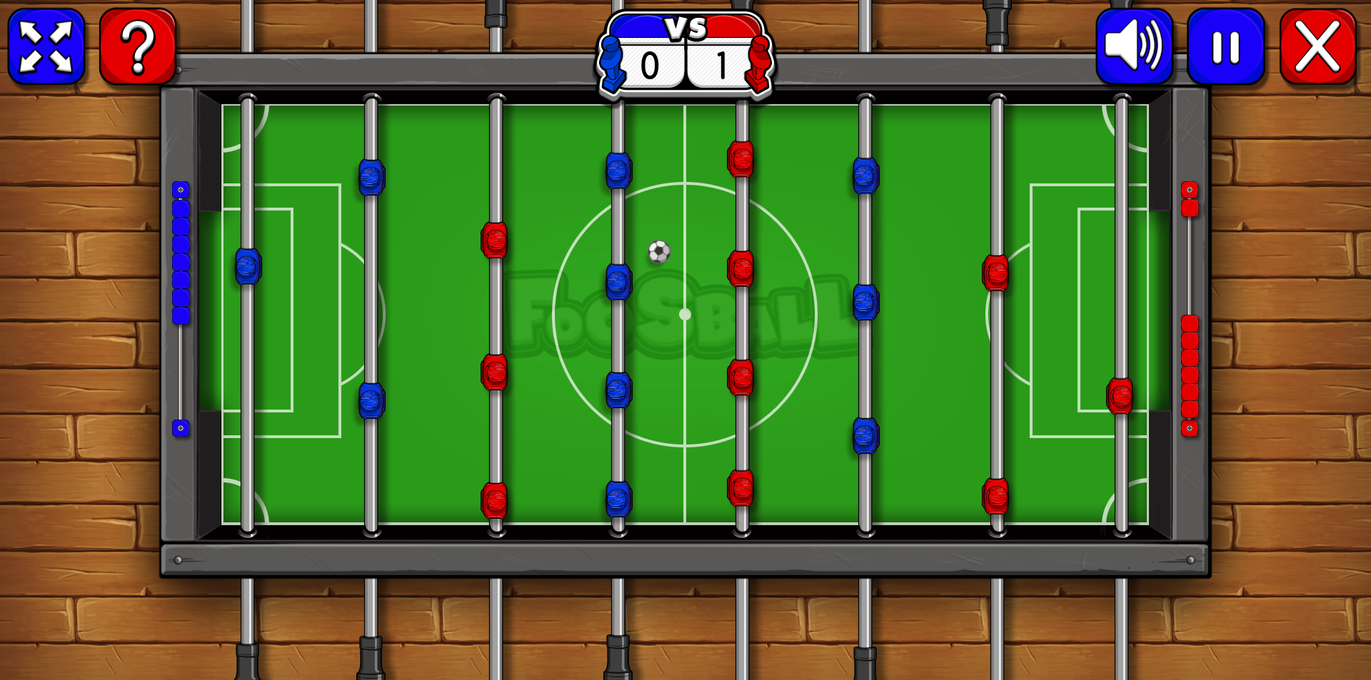 《桌上足球(Foosball)》游戏截图3