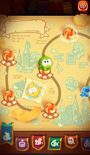 《割绳子 魔法(Cut The Rope Magic)》游戏截图2