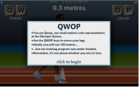 《奎沃普赛跑(Qwop)》游戏截图2