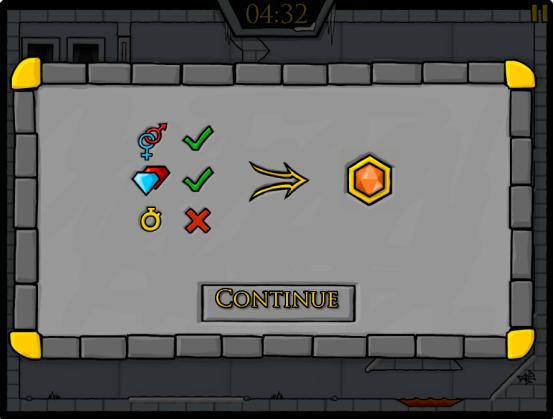 《森林冰火人3：冰雪神庙》游戏截图3