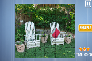 美丽的后院拼图