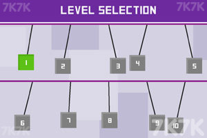 蓝色方块吊钢丝游戏截图1 蓝色方块吊钢丝游戏截图1