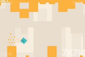 蓝色方块吊钢丝游戏截图3 蓝色方块吊钢丝游戏截图3