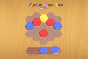 六边形堆叠消除