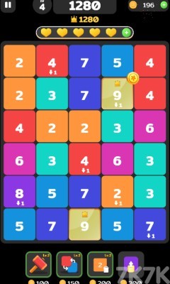 数字加减合并游戏截图2 数字加减合并游戏截图2