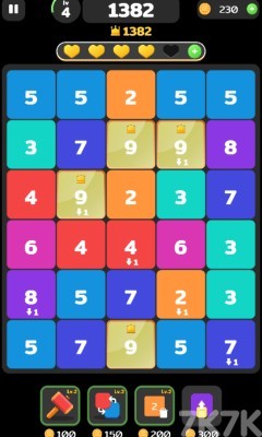 数字加减合并游戏截图3 数字加减合并游戏截图3