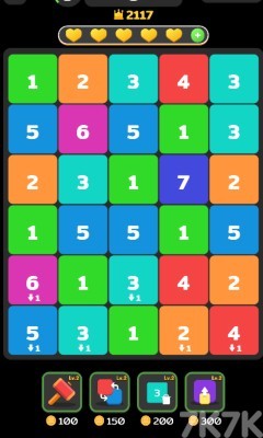 数字加减合并游戏截图4 数字加减合并游戏截图4