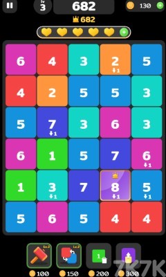 数字加减合并游戏截图1 数字加减合并游戏截图1