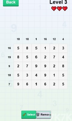 数字之和推理游戏截图4 数字之和推理游戏截图4