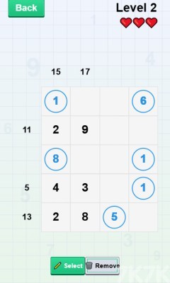 数字之和推理游戏截图3 数字之和推理游戏截图3