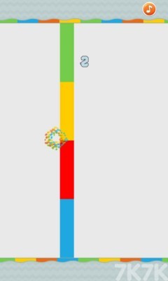 跳跳彩球游戏截图2 跳跳彩球游戏截图2