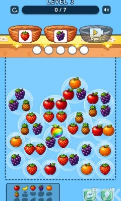 水果泡泡消消看游戏截图2 水果泡泡消消看游戏截图2