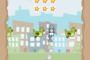 《火箭萌兔无敌版》游戏截图1 《火箭萌兔无敌版》游戏截图1