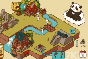 《建造熊猫雕像》游戏截图1 《建造熊猫雕像》游戏截图1