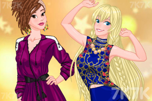 《女孩们的冬季服装》游戏截图1 《女孩们的冬季服装》游戏截图1