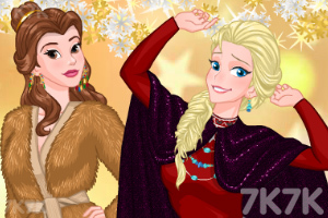 《女孩们的冬季服装》游戏截图3 《女孩们的冬季服装》游戏截图3