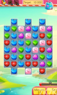 《糖果蛋糕对对碰》游戏截图1 《糖果蛋糕对对碰》游戏截图1