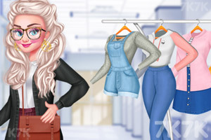 《校花的时尚眼镜》游戏截图2