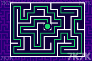 《绿球过迷宫》游戏截图3 《绿球过迷宫》游戏截图3