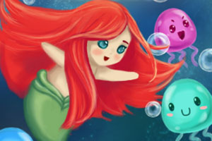 《美人鱼大冒险》游戏截图1 《美人鱼大冒险》游戏截图1