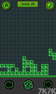《绿色俄罗斯方块》游戏截图4 《绿色俄罗斯方块》游戏截图4