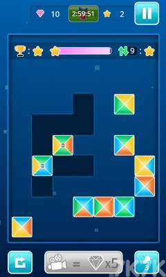 《拼接颜色块》游戏截图1 《拼接颜色块》游戏截图1