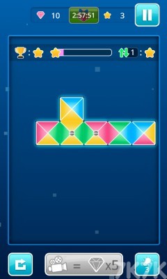 《拼接颜色块》游戏截图2 《拼接颜色块》游戏截图2