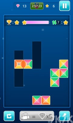 《拼接颜色块》游戏截图3 《拼接颜色块》游戏截图3