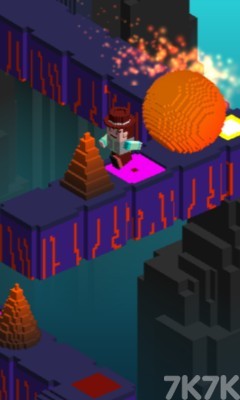 《像素头逃亡》游戏截图1 《像素头逃亡》游戏截图1