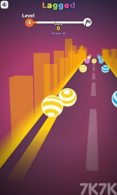 《冲刺彩球》游戏截图1