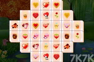 《情人节连连看》游戏截图1
