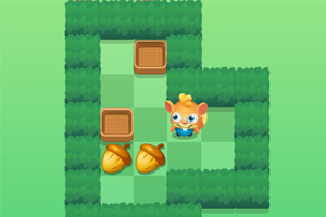 《饥饿松鼠收集松果》游戏截图1 《饥饿松鼠收集松果》游戏截图1