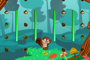 《松鼠取坚果》游戏截图1 《松鼠取坚果》游戏截图1