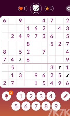 《趣味数独》游戏截图2 《趣味数独》游戏截图2