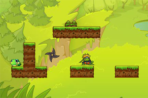 《忍者蛙总动员》游戏截图1 《忍者蛙总动员》游戏截图1